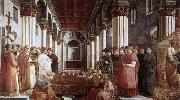 Fra Filippo Lippi The Saint-s Funeral oil painting on canvas